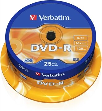Verbatim DVD-R 4,7GB 25er Spindel