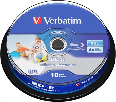 Verbatim Single Layer Datalife HTL (25GB) 6x Blu-ray Disc