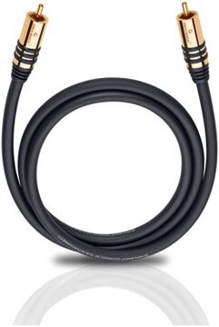 Oehlbach D1C21533 NF Subwooferkabel Cinch Cinch 3.0m