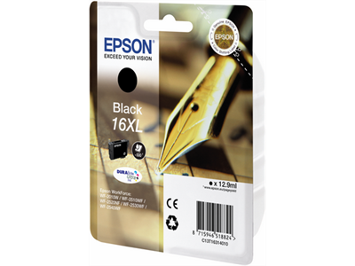 Epson Ink/16XL Pen+Crossword 12.9ml BK (Schwarz)