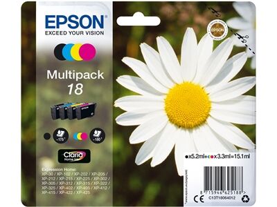 Epson Ink/18 Daisy 3.3ml CMYK