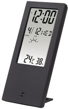 Hama TH-140 Thermo-/Hygrometer (Schwarz)