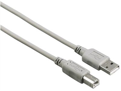 Hama USB 2.0 Verbindungskabel (5m) (Grau)
