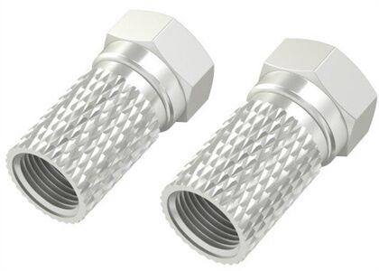 Hama F-Stecker (6,5mm) (2 Stk.)