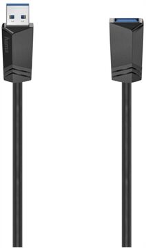 Hama USB-3.0 Verlängerungskabel (1,5m) (Schwarz)