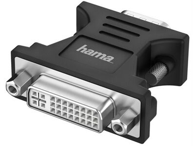 Hama VGA-Stecker auf DVI-Buchse (Schwarz)