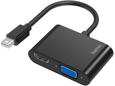 Hama Video-Adapter 2in1 (Schwarz)