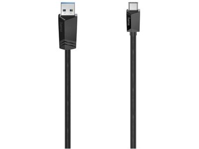 Hama USB-C-Kabel USB 3.2 Gen2 (1m) (Schwarz)