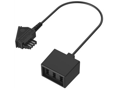 Hama TAE-Verteiler (Schwarz)