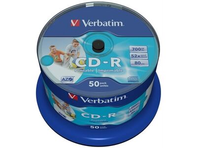 Verbatim 43438 CD-R AZO SURFACE 52X