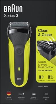 Braun 300 Series 3 (Schwarz)