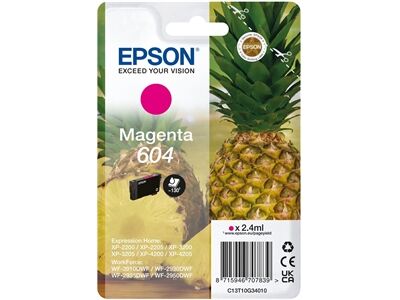 Epson 604 (2,4ml) (Magenta)