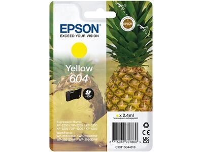 Epson 604 (2,4ml) (gelb)