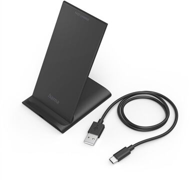 Hama Wireless Charger QI-FC10S (10W) (Schwarz)