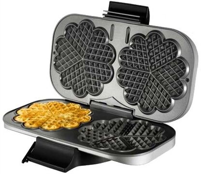 UNOLD 48241 Doppel-Waffelautomat (silber)