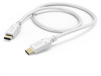 Hama Ladekabel USB-C>USB-C (1,5m) (weiß)