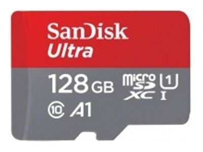 Sandisk microSDXC Ultra (128GB) + Adapter