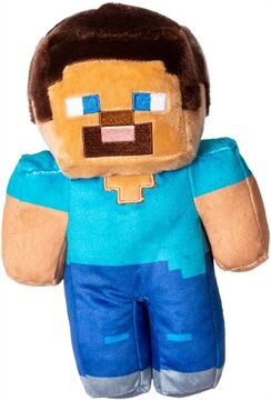 MATTEL Minecraft Plüsch Steve (20cm)