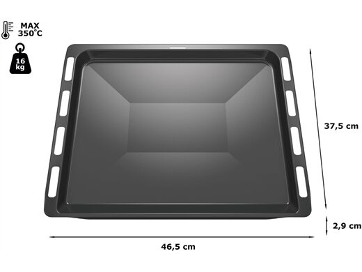 Bosch HEZ431002 Backblech, emailliert
