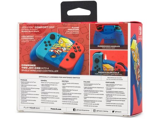 PowerA Komfortgriff Mystery Block Mario